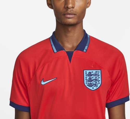 NIKE-Maillot Angleterre Extérieur 2022/2023 Rouge-3