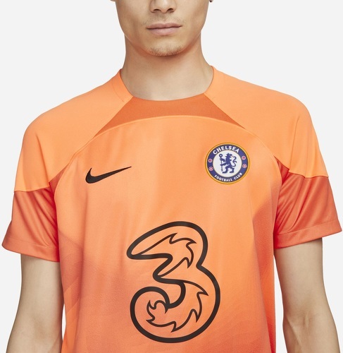 NIKE-Maillot Chelsea Gardien 2022/2023 Orange-2