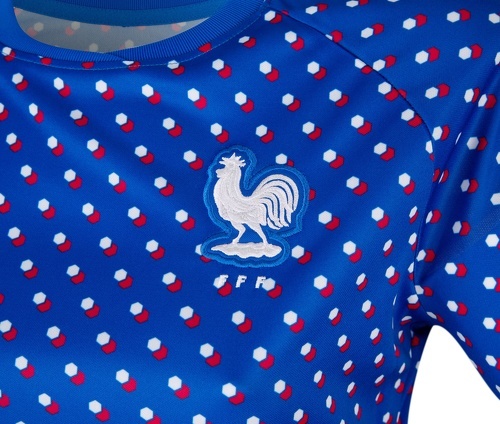 NIKE-Pré-Match France Bleu/Balnc/Rouge Femme-3
