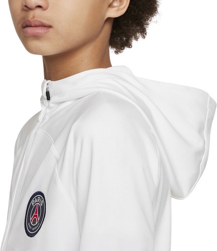 NIKE-Survêtement Entraînement PSG Strike Blanc/Bleu Junior-3