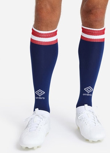 UMBRO-Chaussettes Angleterre Extérieur 2022/2023 Bleu-1