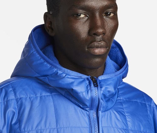 NIKE-Doudoune à capuche France Bleu-2