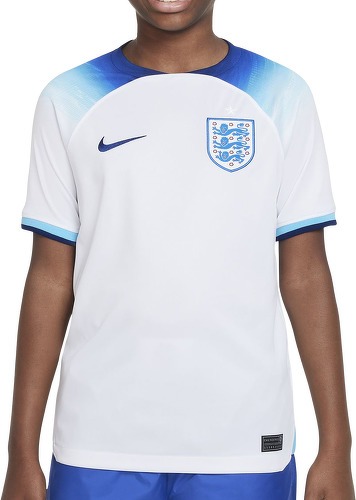 NIKE-Maillot Angleterre Domicile 2022/2023 Blanc Junior-0