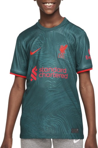 NIKE-Maillot Liverpool Third 2022/2023 Vert Junior-0
