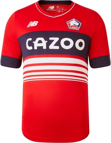 NEW BALANCE-Maillot LOSC Domicile 2022/2023 Rouge Junior-2