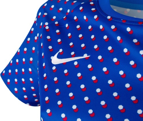 NIKE-Pré-Match France Bleu/Balnc/Rouge Femme-2