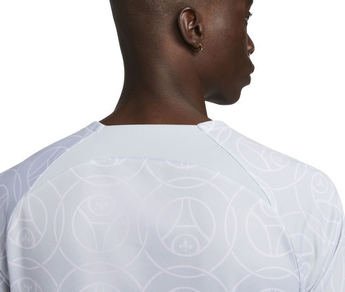 NIKE-Maillot  échauffement PSG Bleu-2