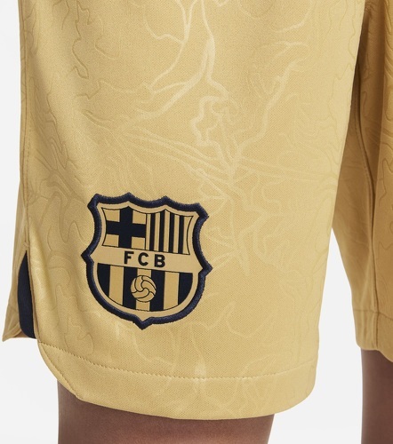 NIKE-Short Barça Extérieur 2022/2023 Or Junior-3