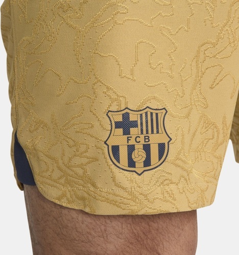 NIKE-Short Match Barça Extérieur 2022/2023 Or-2