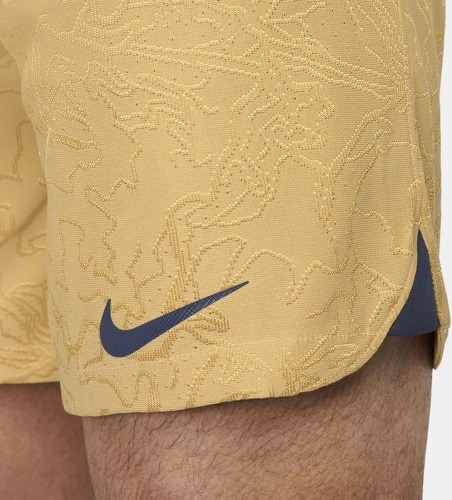 NIKE-Short Match Barça Extérieur 2022/2023 Or-3