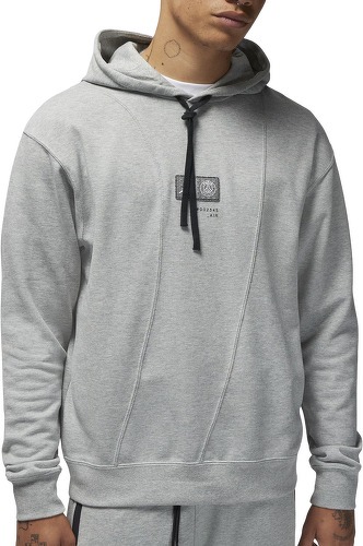NIKE-Sweat à capuche Jordan x PSG Fleece Gris-0