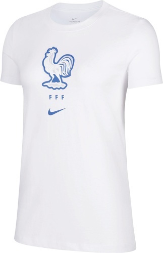 NIKE-T-shirt Nike France Femme Evergreen Crest EC21 blanc-image-1