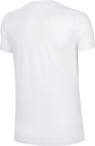 NIKE-T-shirt Crest France Blanc Femme-1