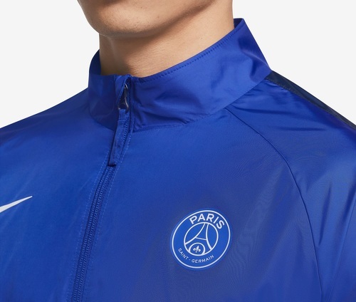 NIKE-Veste PSG Academy AWF Bleu-2