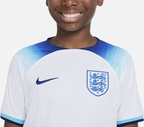 NIKE-Maillot Angleterre Domicile 2022/2023 Blanc Junior-2