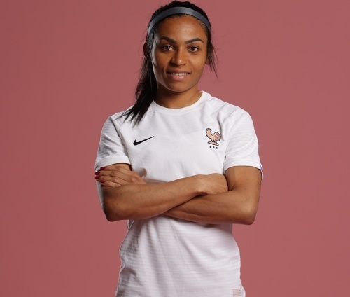 NIKE-Maillot France Extérieur Euro Féminin 2022 Blanc Femme-3