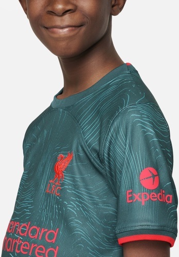 NIKE-Maillot Liverpool Third 2022/2023 Vert Junior-2