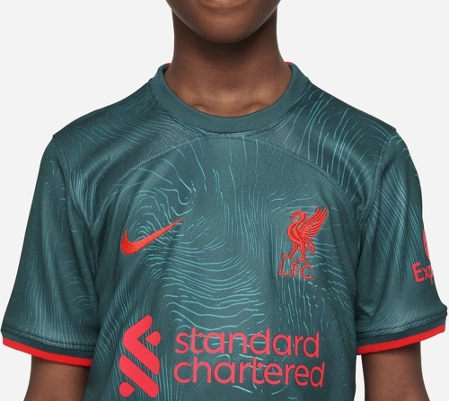 NIKE-Maillot Liverpool Third 2022/2023 Vert Junior-3