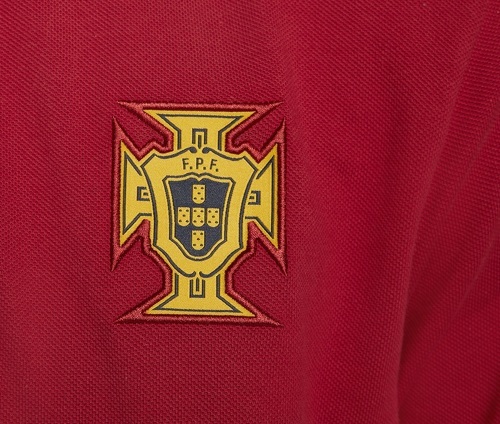 NIKE-Polo Portugal Crew Rouge-3