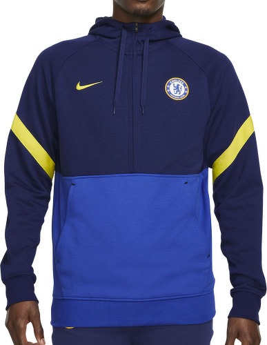 NIKE-Sweat à capuche Chelsea Travel Bleu-0