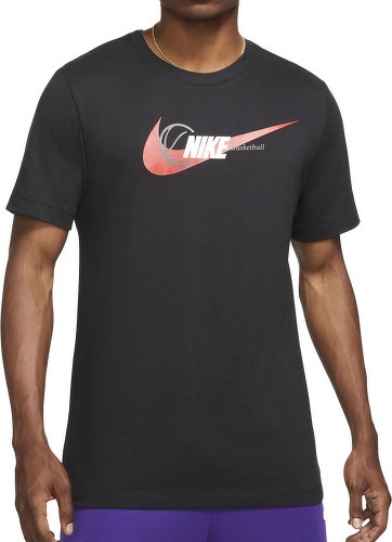 JORDAN-T-shirt Nike Basketball Noir-0