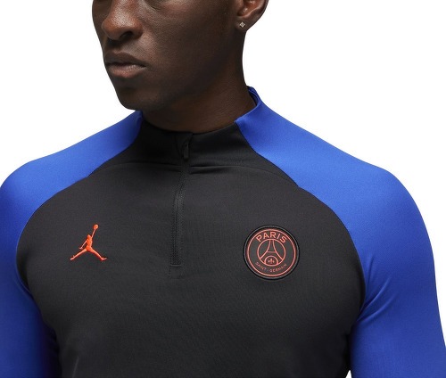 NIKE-Training Top Jordan x PSG Strike Noir/Bleu-2