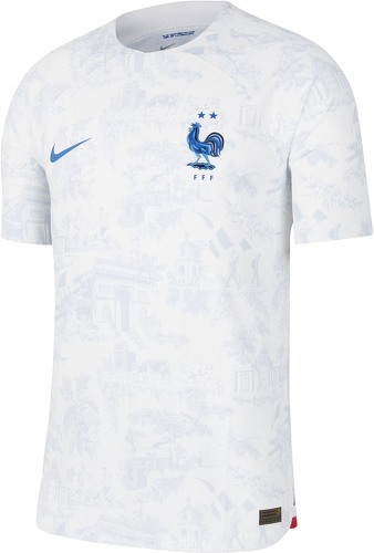 NIKE-Maillot Match France Extérieur 2022/2023 Blanc-0
