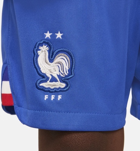 NIKE-Mini Kit France Extérieur 2022/2023 Blanc/Bleu Junior-3