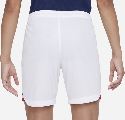 NIKE-Short France Domicile 2022/2023 Blanc Junior-1