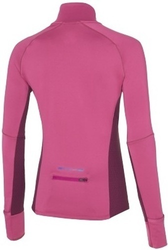 MIZUNO-Mizuno Actve Warmalite Hz Shirt Magenta Seconde Couche Chaude-3