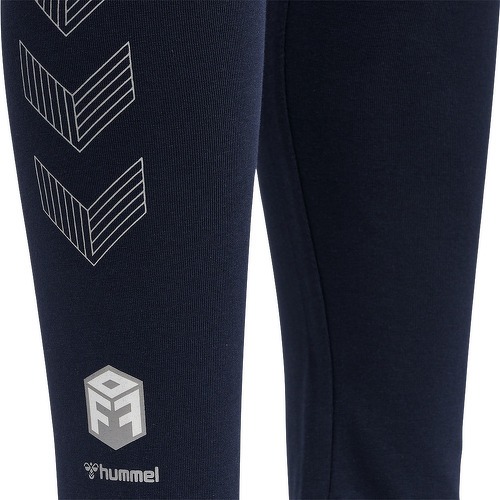 HUMMEL-Legging en coton enfant Hummel Move Grid-4