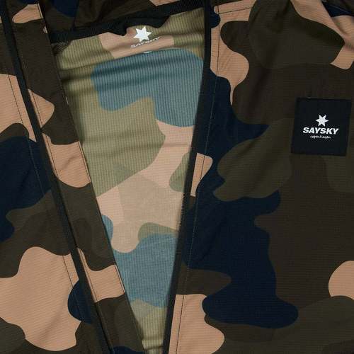 Saysky-Saysky Camo Pace Jacket Woodland Camo-3