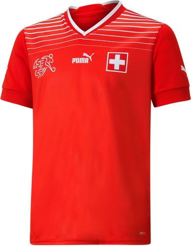 PUMA-Maillot Home 2022 de la Suisse Enfant et Ado-0