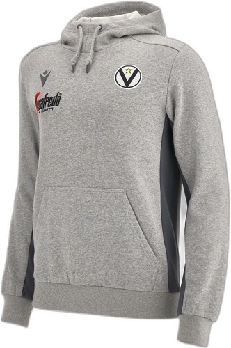 MACRON-Sweatshirt à capuche coton Virtus Bologne 2022/23-image-1