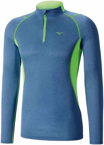 MIZUNO-Mizuno Maillot Merino Wool Half Zip-0