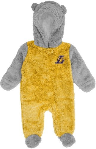 Outerstuff-NBA Teddy Fleece Overall - Los Angeles Lakers-0