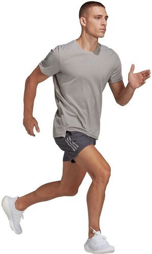 adidas-T-shirt chiné Own the Run-3