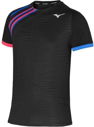 MIZUNO-MizunoT-Shirt Shadow Graphic Tee Heren Zwart-image-1