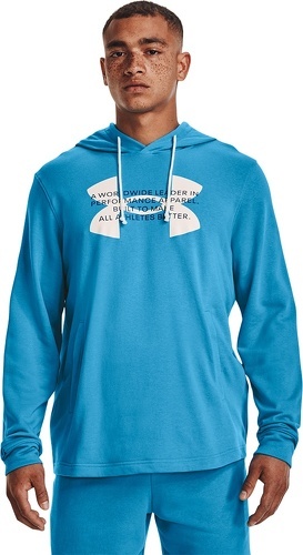 UNDER ARMOUR-Rival Terry logo Sweat à capuche-2