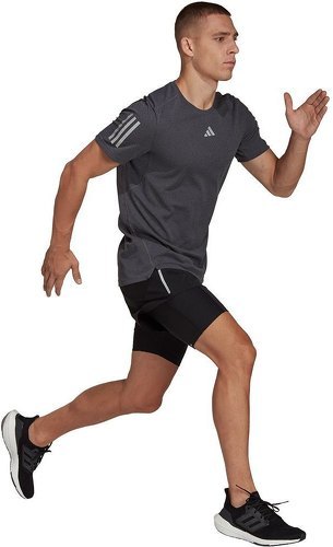 adidas Performance-T-shirt chiné Own the Run-3
