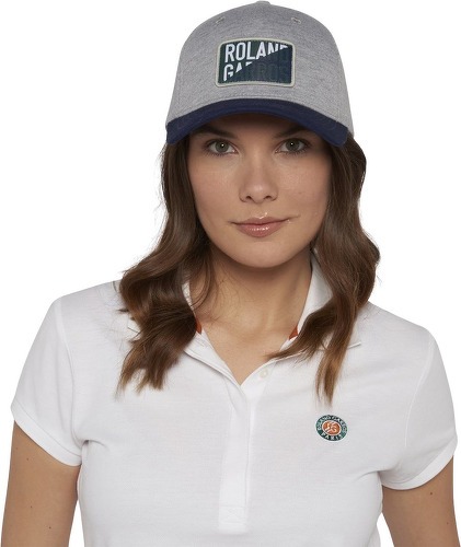 ROLAND-GARROS-Casquette panneau en coton  Roland-Garros - gris-2
