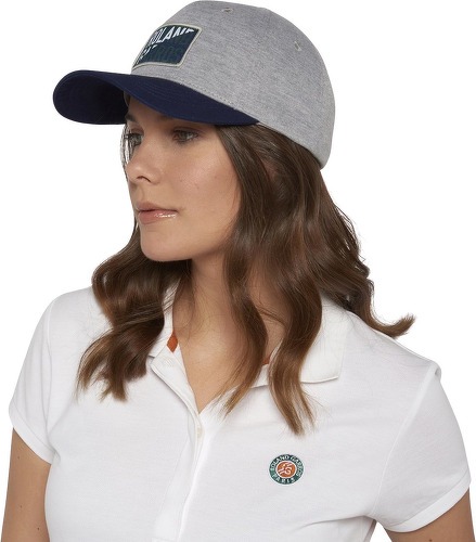 ROLAND-GARROS-Casquette panneau en coton  Roland-Garros - gris-3