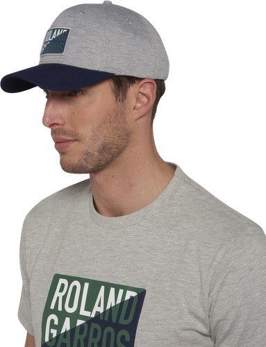 ROLAND-GARROS-Casquette panneau en coton  Roland-Garros - gris-4