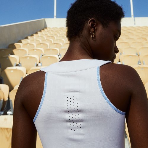 LACOSTE-Débardeur femme Lacoste pour Roland-Garros - Blanc-3