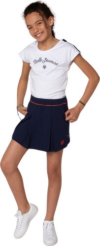 ROLAND-GARROS-Jupe-short fille Roland-Garros - bleu marine-2
