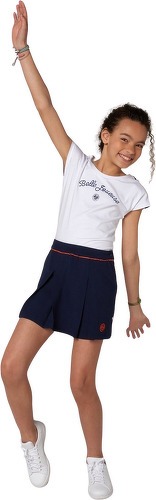 ROLAND-GARROS-Jupe-short fille Roland-Garros - bleu marine-3