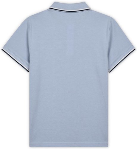 ROLAND-GARROS-Polo en coton piqué garçon Roland Garros - bleu clair-2