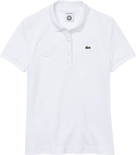 LACOSTE-Polo femme Lacoste pour Roland-Garros - Blanc-0