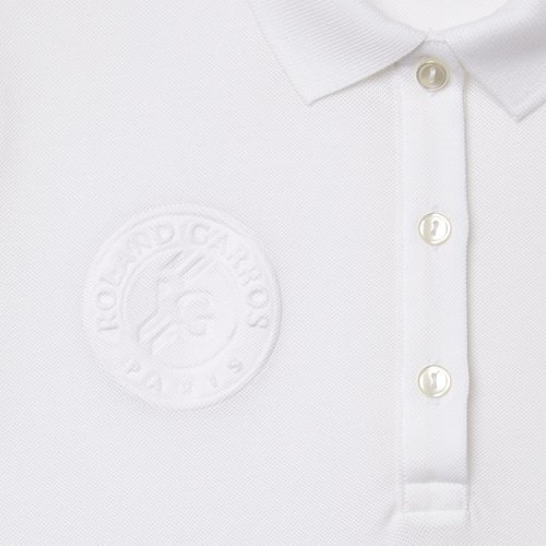 LACOSTE-Polo femme Lacoste pour Roland-Garros - Blanc-2