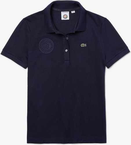 LACOSTE-Polo femme Lacoste pour Roland-Garros - Marine-0